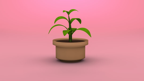 3d清新植物