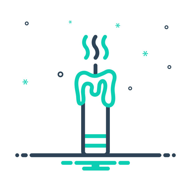 火焰蜡烛logo标志