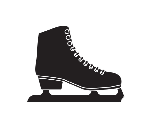 滑冰logo设计
