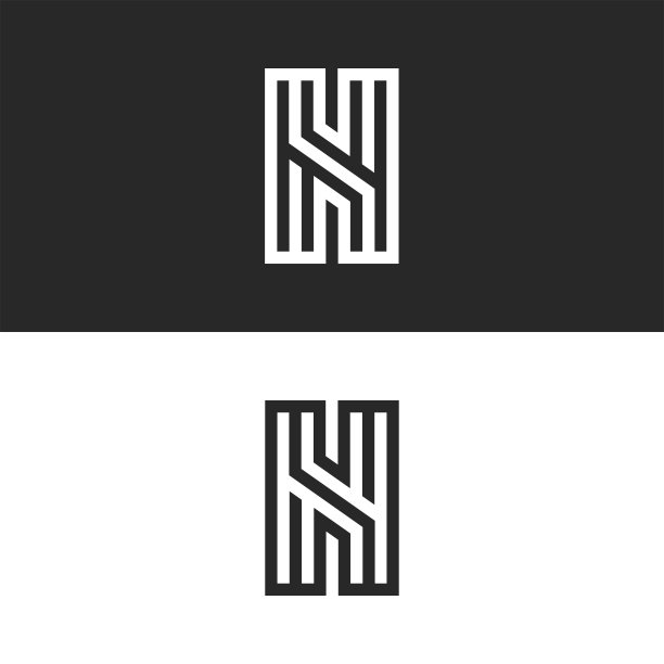字母n商业logo设计