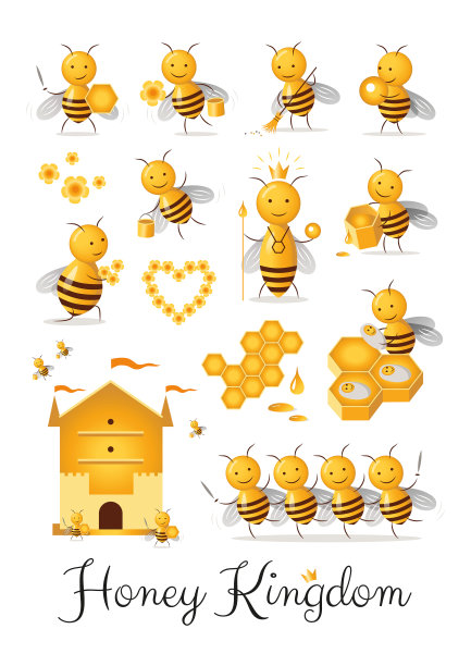 水滴蜜蜂logo