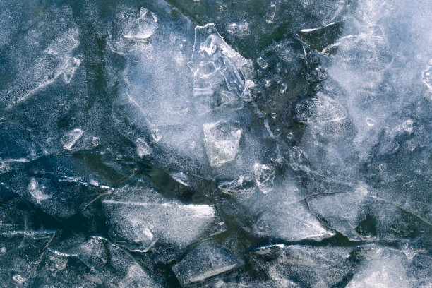 各种形状的冰
