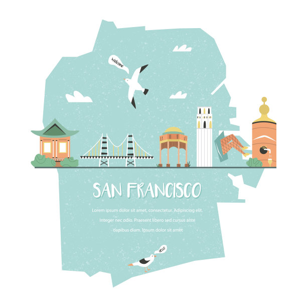 旧金山海报设计