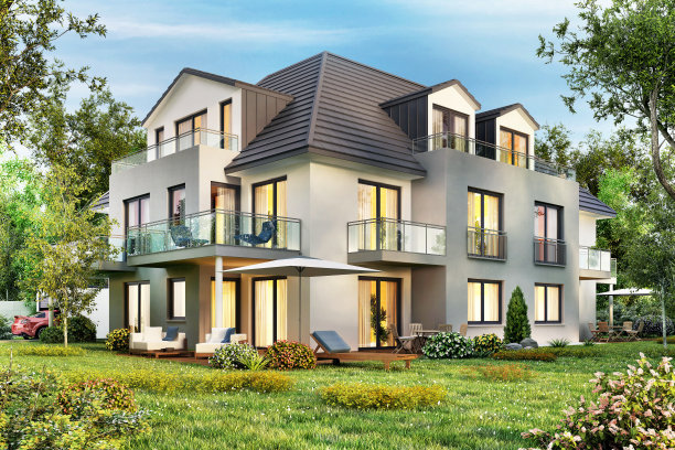 高端地产洋房别墅