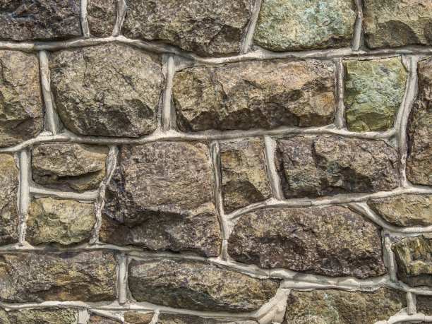 花岗岩石头墙
