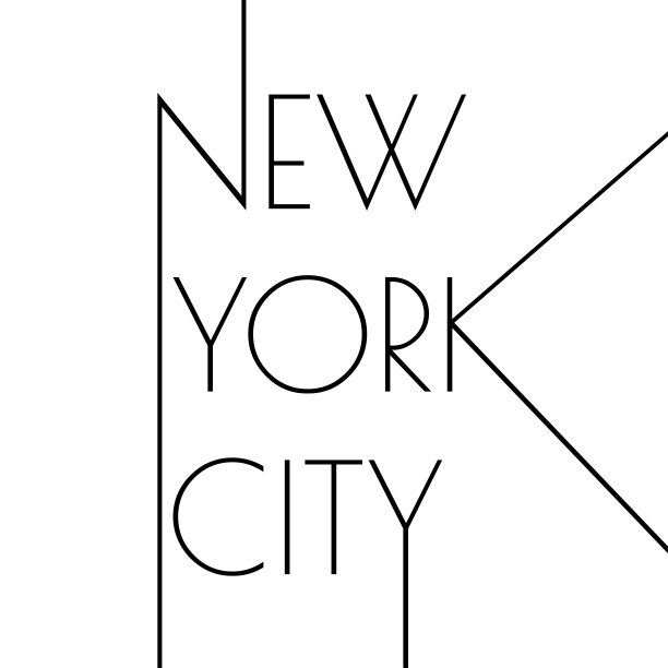 纽约城市矢量图
