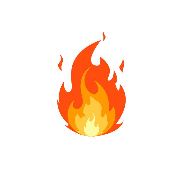 火焰卡通logo