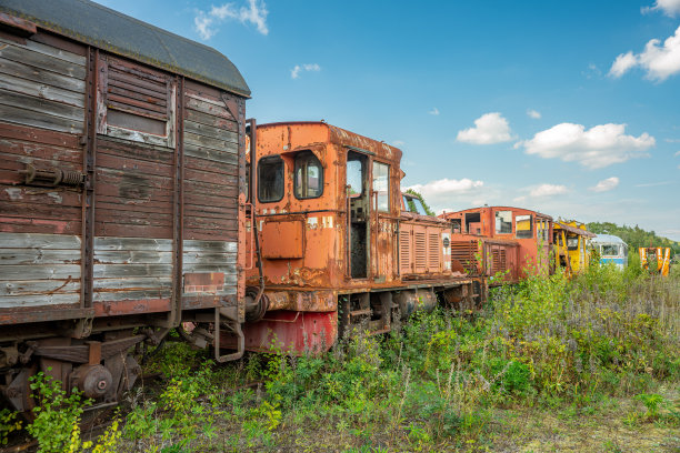 废弃的老火车