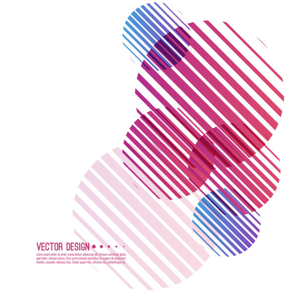 蓝色动感飘逸线条背景图