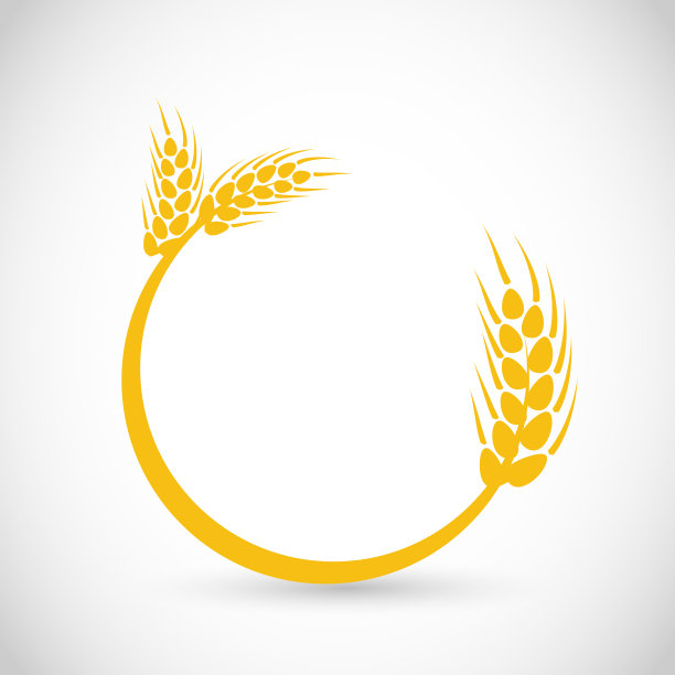 农业水稻logo