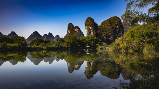 广西桂林山水自然风景