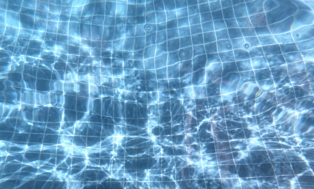 游泳池水波纹背景