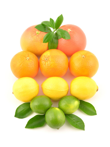 新鲜成熟葡萄柚