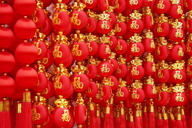 中式传统花灯图案
