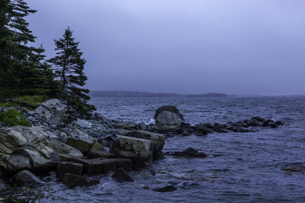 雨后的海岸