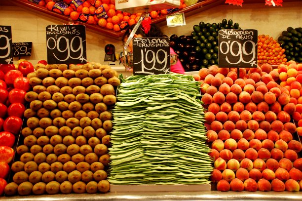 超市水果促销水果蔬菜