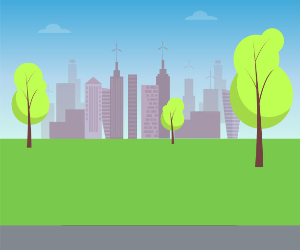 科技环保绿色城市