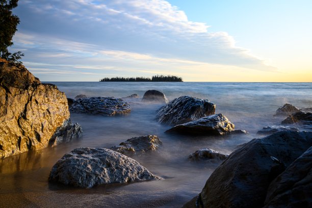 海浪海岸海边海景