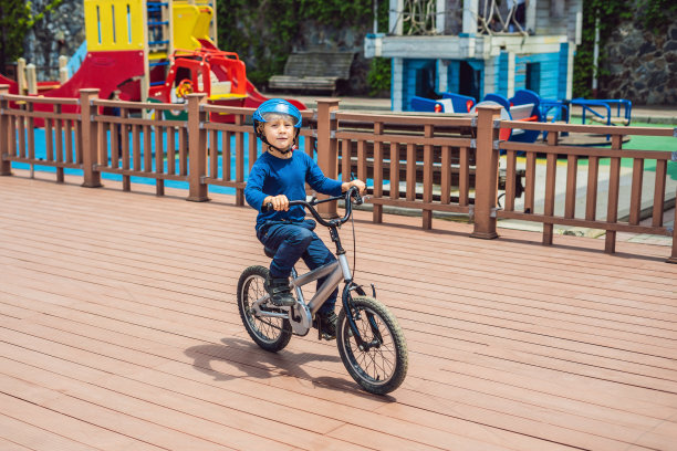 biking