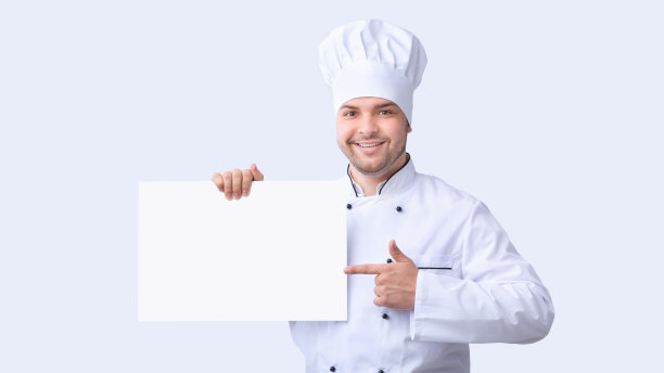 厨师推荐餐饮海报