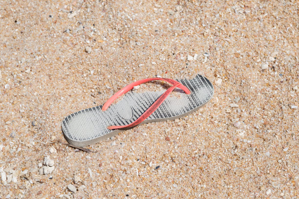 海洋垃圾拖鞋凉鞋