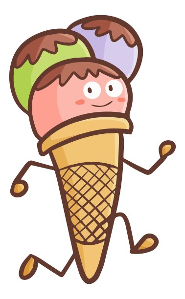 甜筒冰淇淋设计