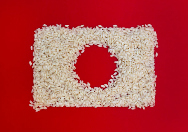 水稻创意图形