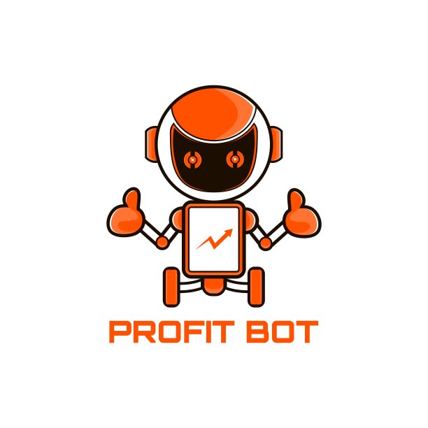 卡通机器人logo