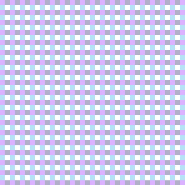 淡紫色格子图案背景素材