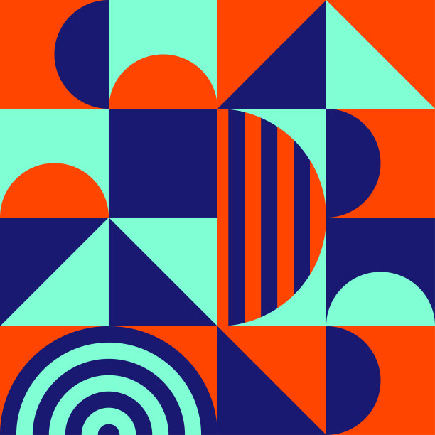 简约风蓝色封面设计