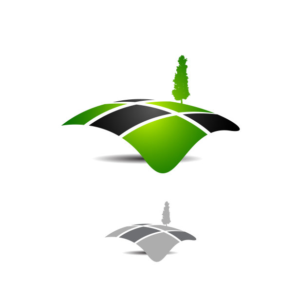 自然风景logo