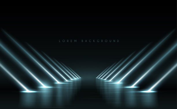 发光线条渐变线条