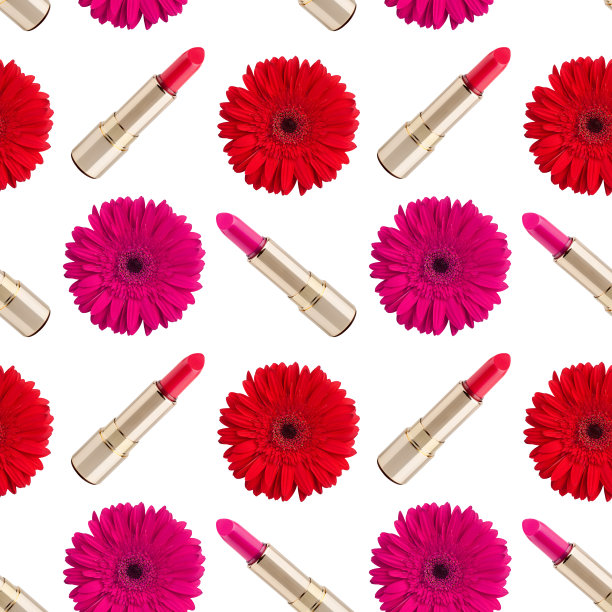 复古装饰品,红色和金色颜色