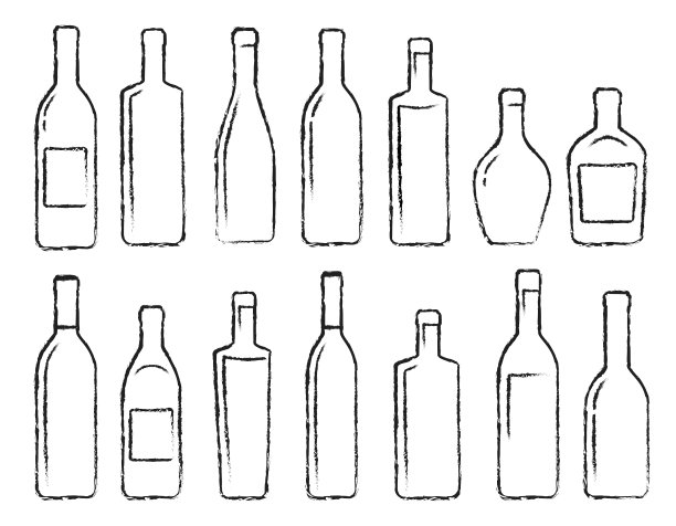 红酒葡萄酒logo