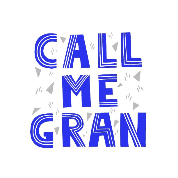 手写字体手提袋