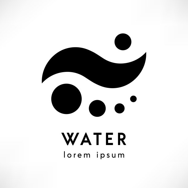 海浪,logo设计