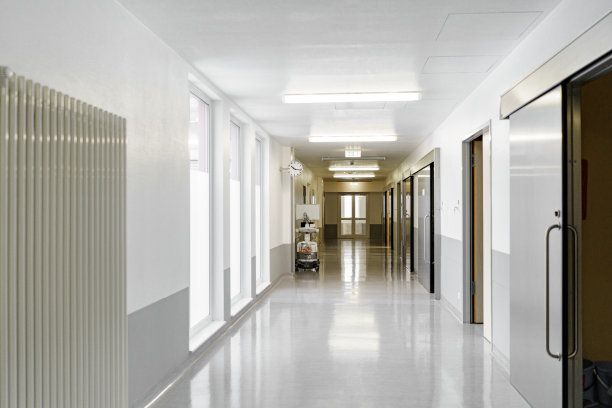 现代化的医院外观
