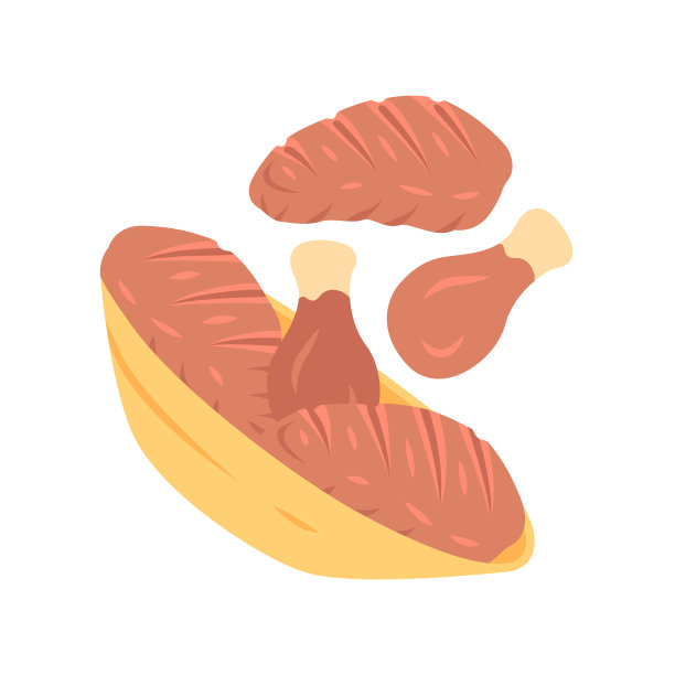 鸡肉logo标志
