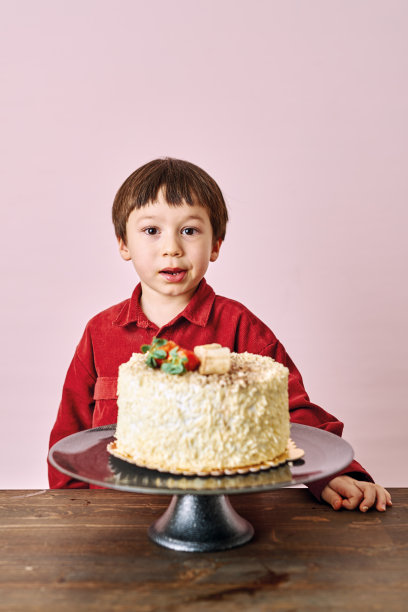 儿童裱花蛋糕