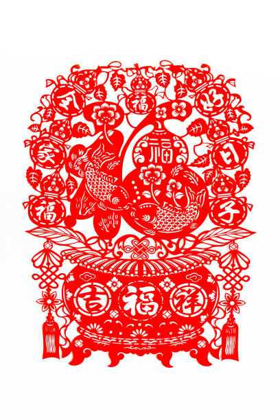 传统复古中国龙新春设计