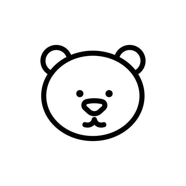 户外熊logo