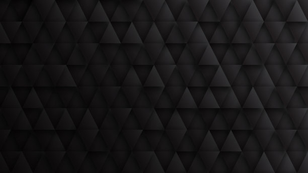 黑色立体几何背景