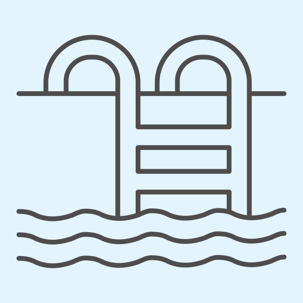 游泳馆logo设计