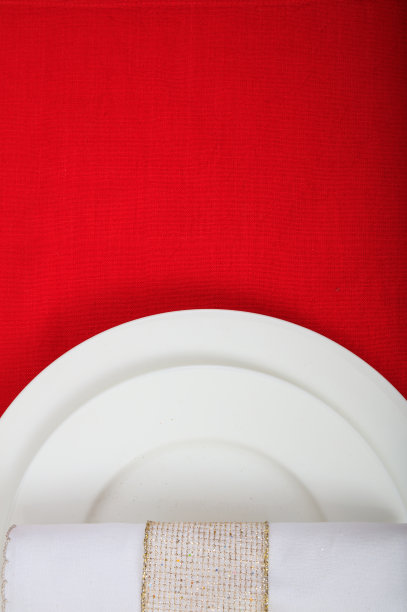 大红色喜庆桌布餐布