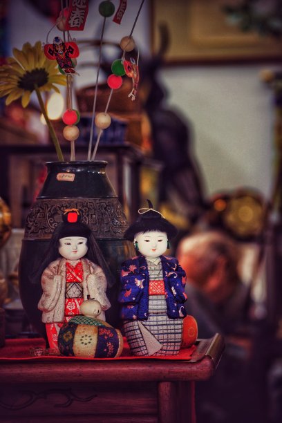 日本小木偶娃娃