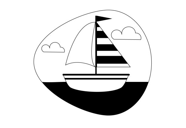船帆标志