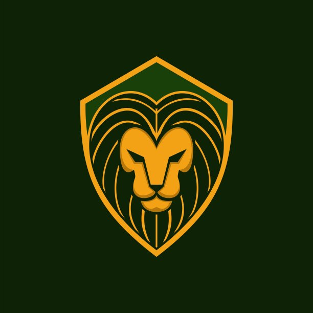 狮子吉祥物logo
