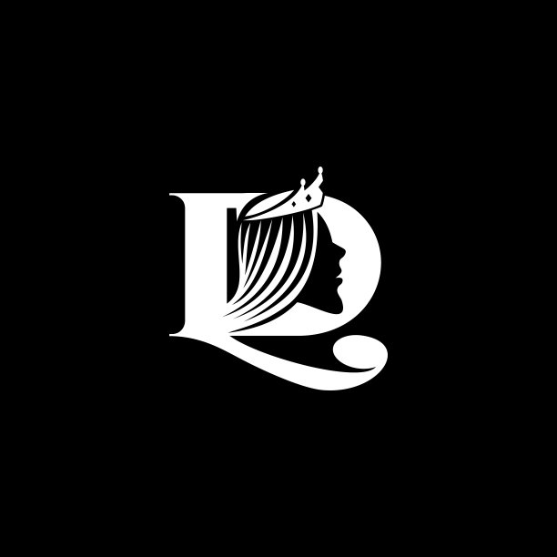 d字母图案设计