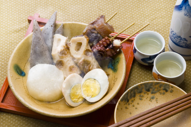 日本青酒,日式炖菜,关东煮
