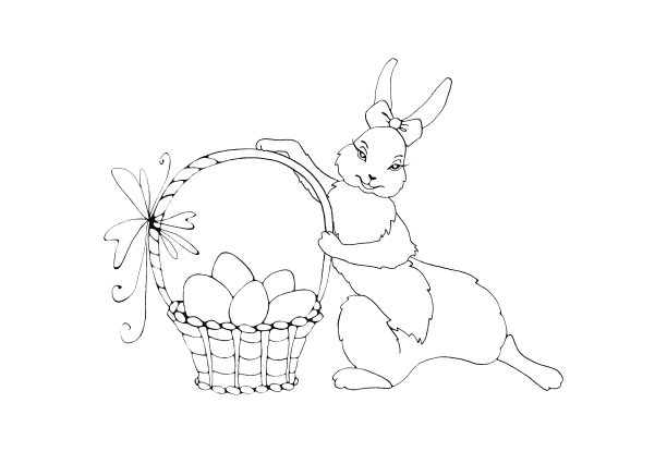 卡通可爱兔子图片